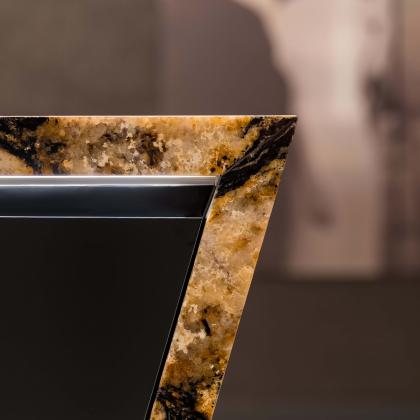 The statement splashback
